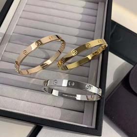 Cartier Light luxury rose gold screwdriver bracelet for men and women(3 CP)-2068